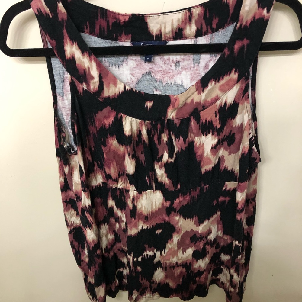 Plus sized tank top